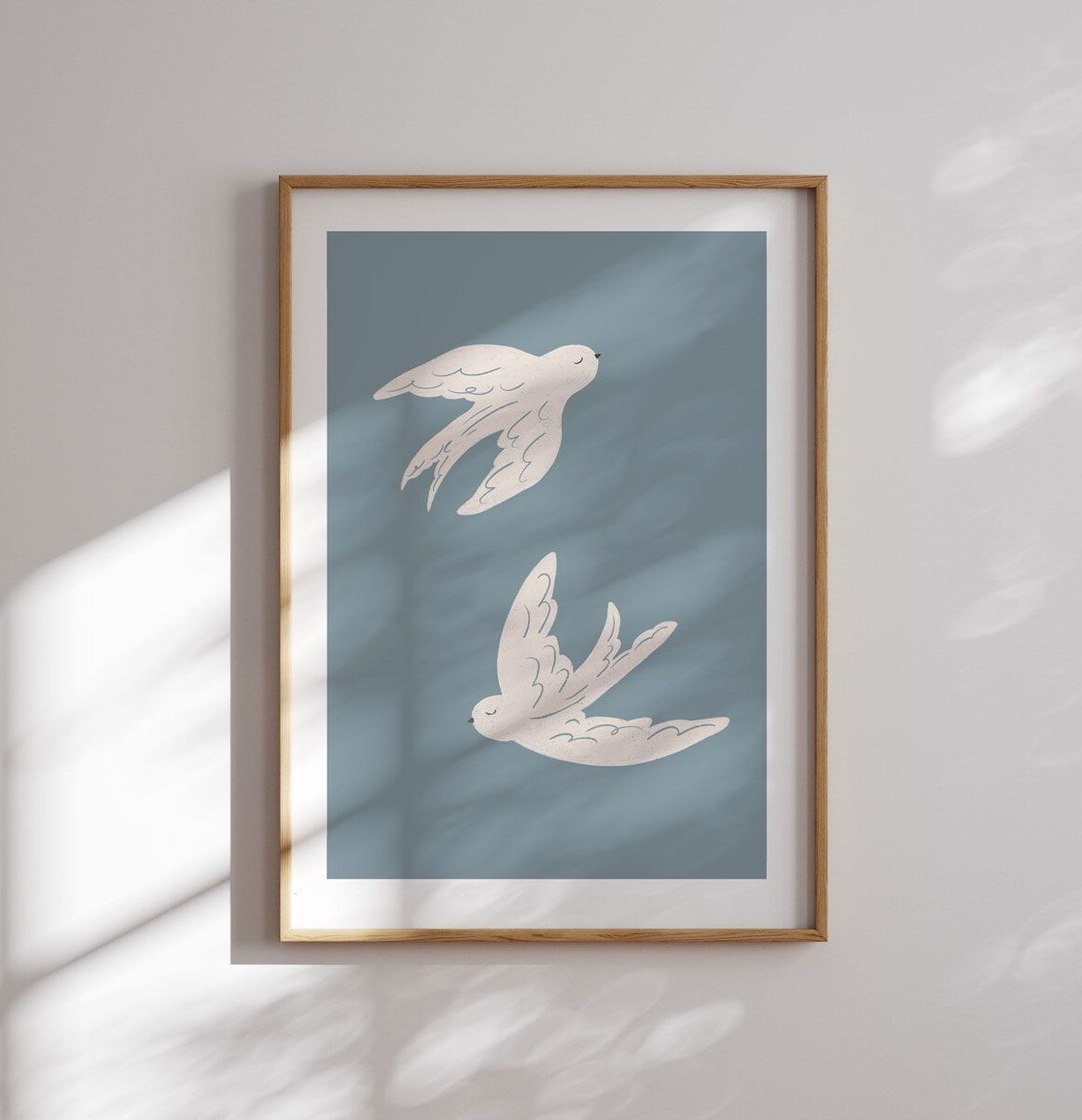 Affiche colombe pour enfant