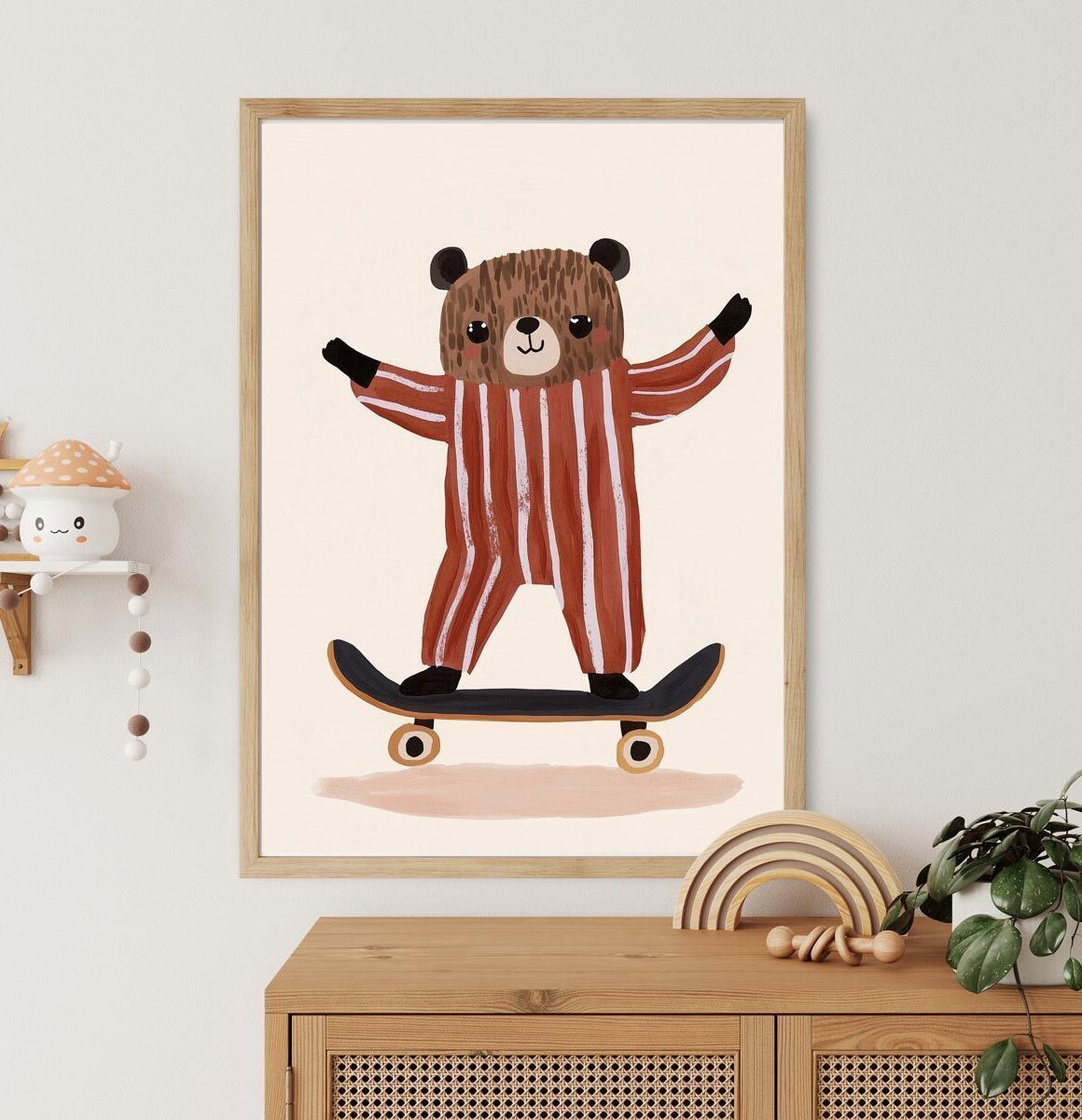 Affiche-ourson-skateur