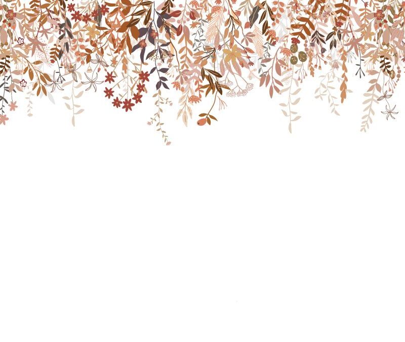 Drooping flowers children's wallpaper - Image 6