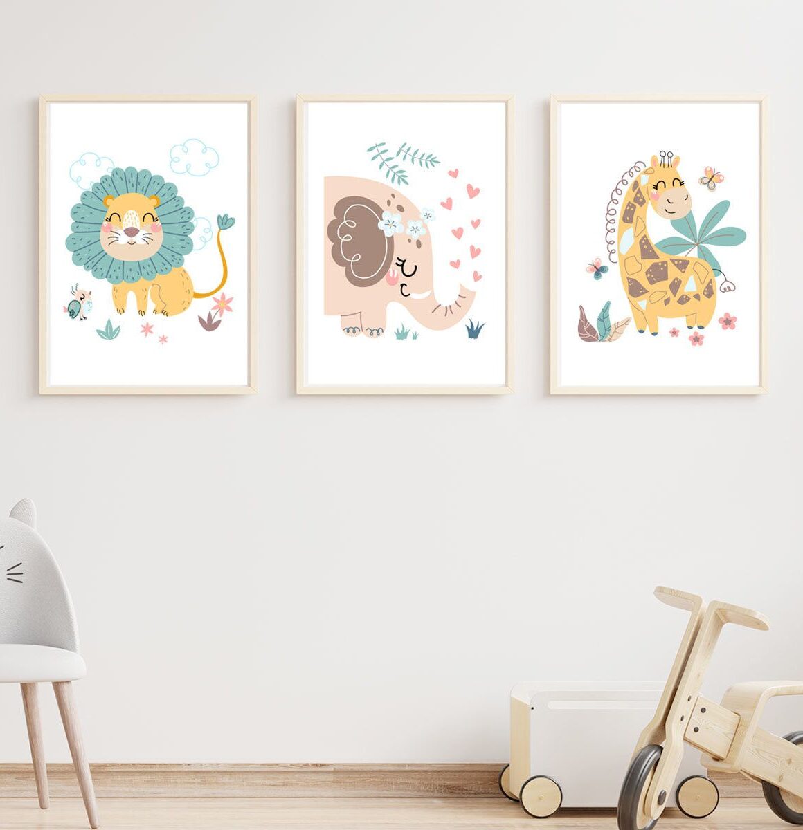 lot-de-3-affiches-bebe-safari