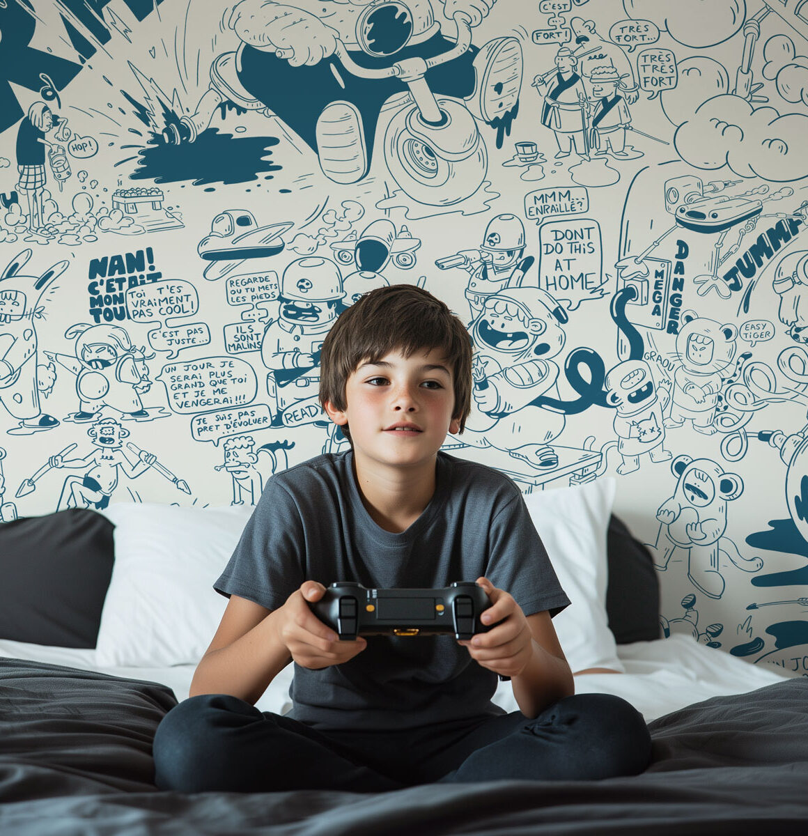 Papier peint bd pour enfant