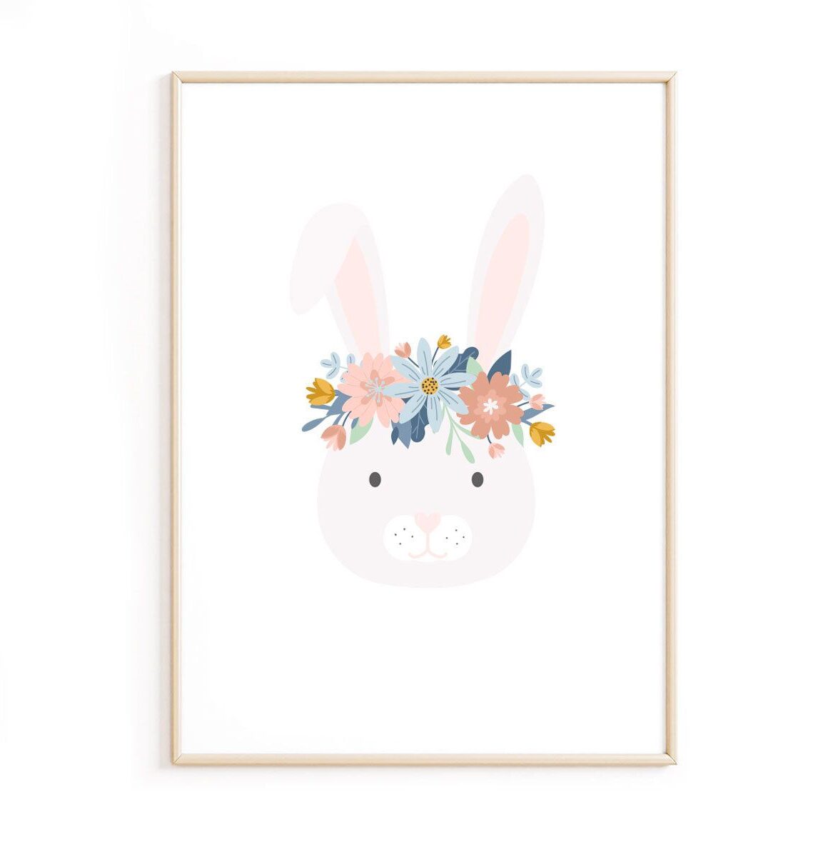 affiche-chambre-bébé-lapin