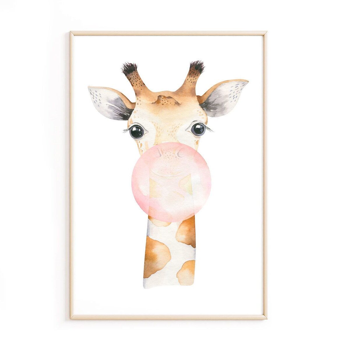 affiche-girafe-enfant