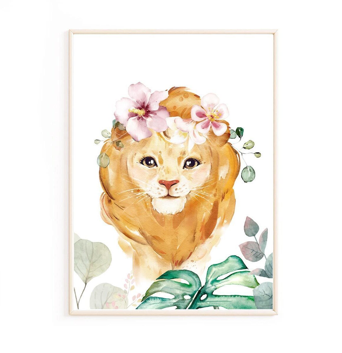 affiche-lion-bébé