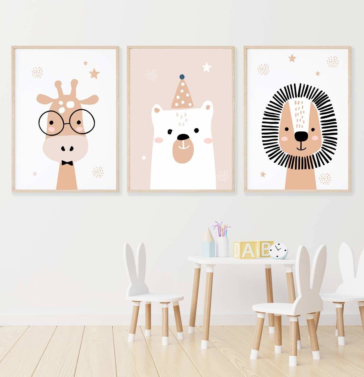 lot-de-3-affiche-animaux-bébé