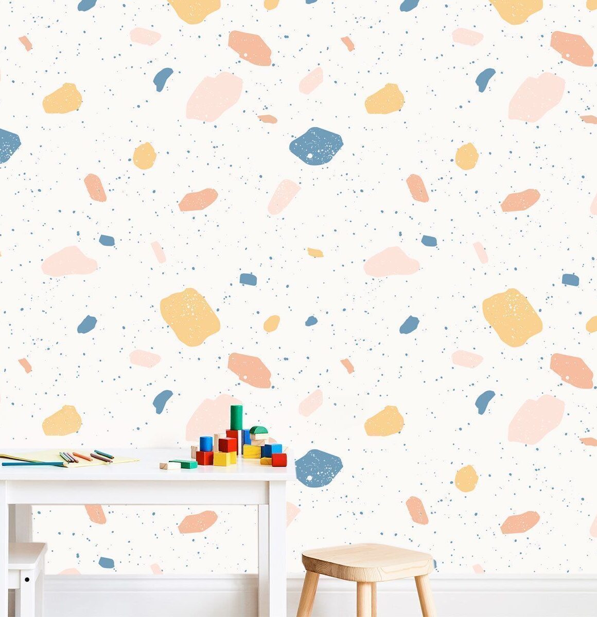 papier-chambre-enfant-coloré
