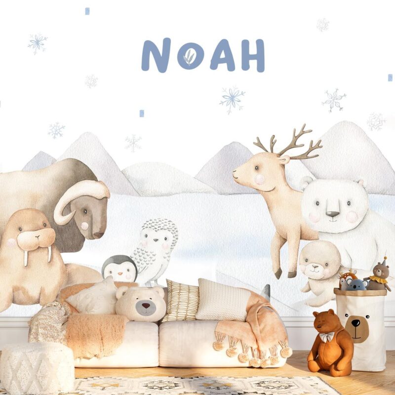 papier-peint-animaux-antarctique-enfant