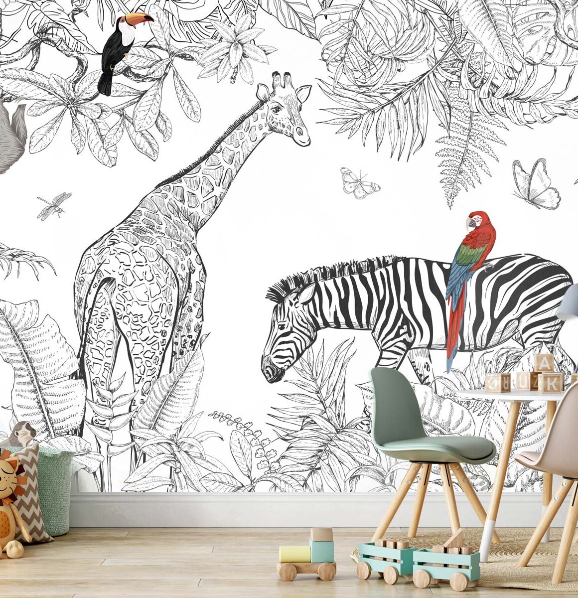 papier-peint-animaux-enfant