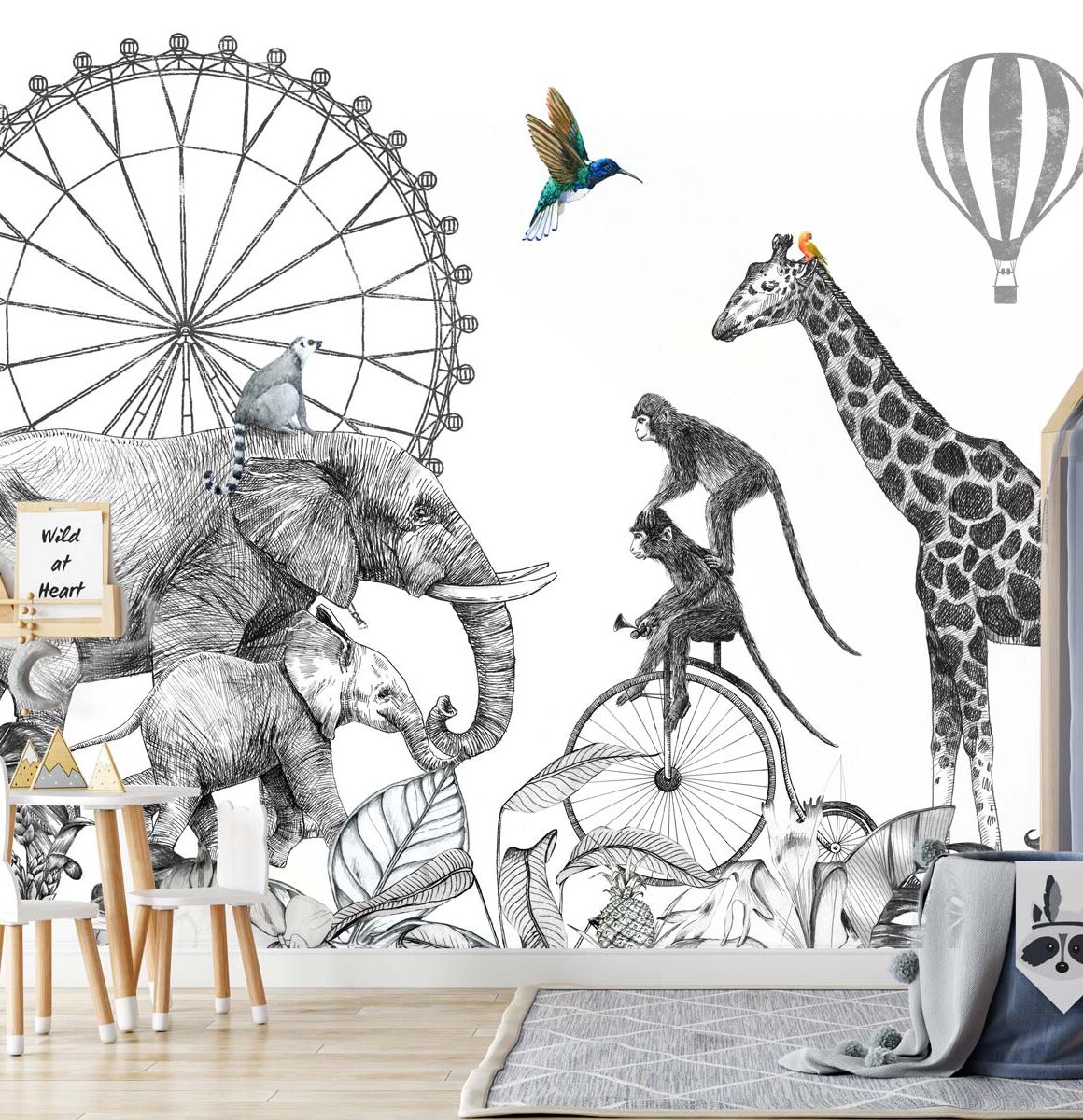 papier-peint-animaux-panoramique