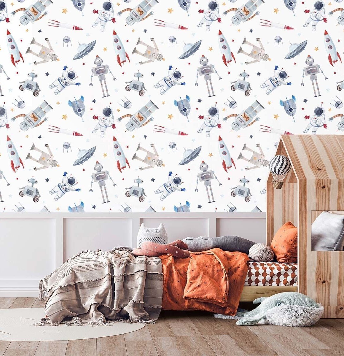 papier peint astronomie enfant