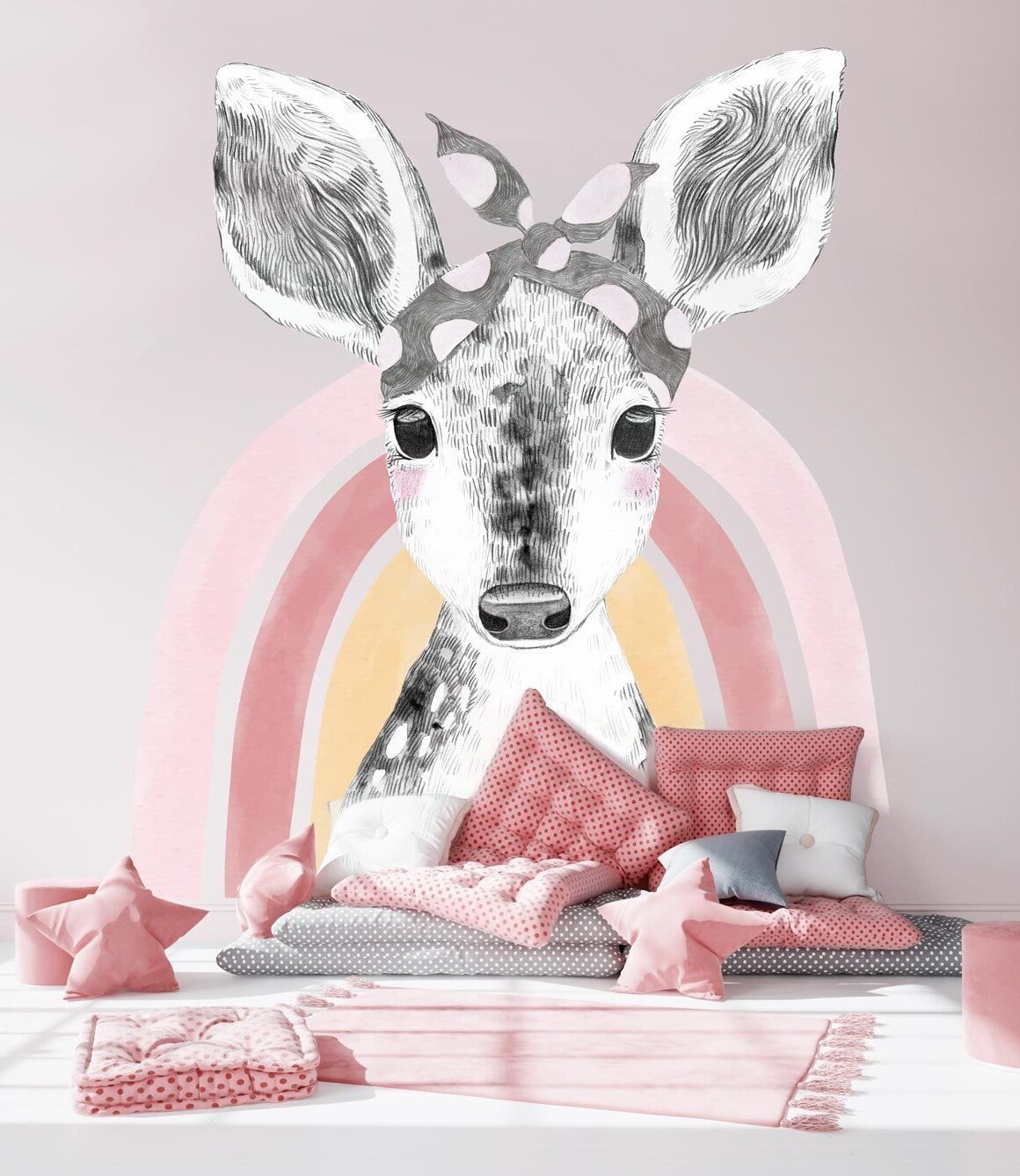 papier-peint-biche-enfant