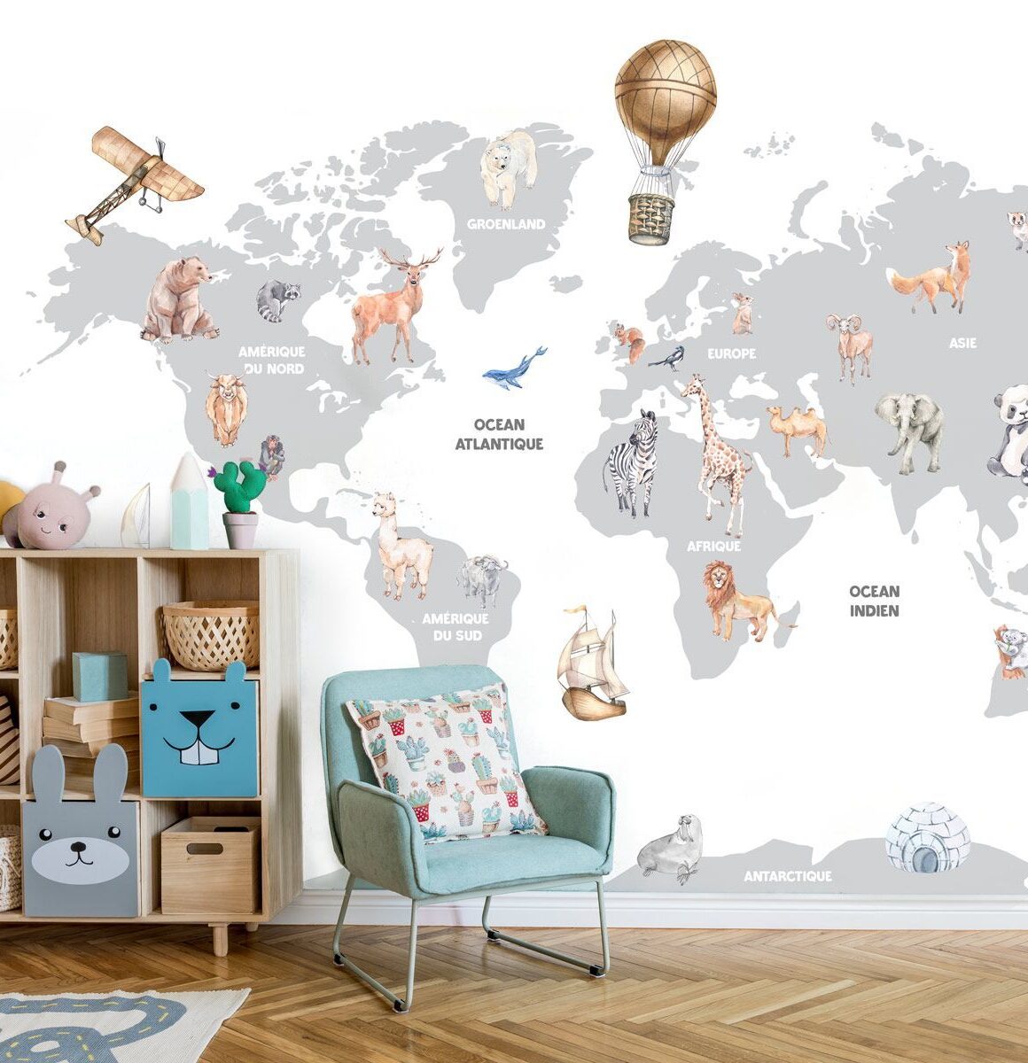 papier-peint-carte-du-monde-enfant