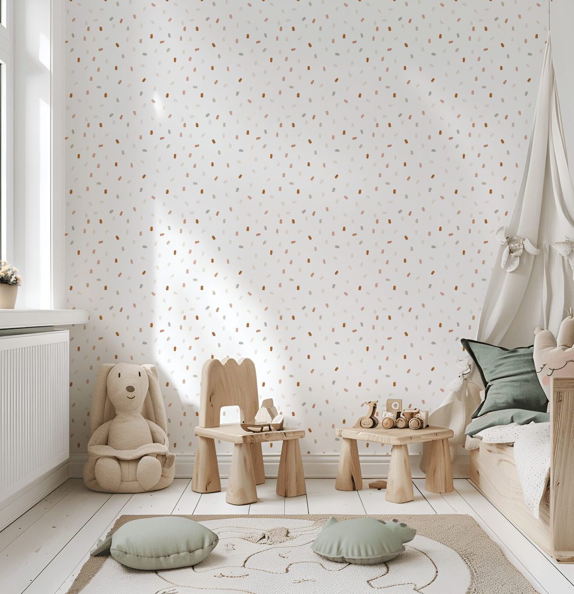 papier peint confetti