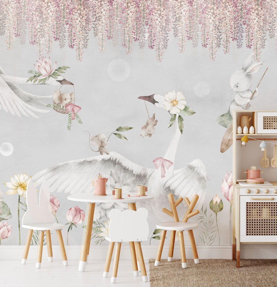 papier-peint-cygne