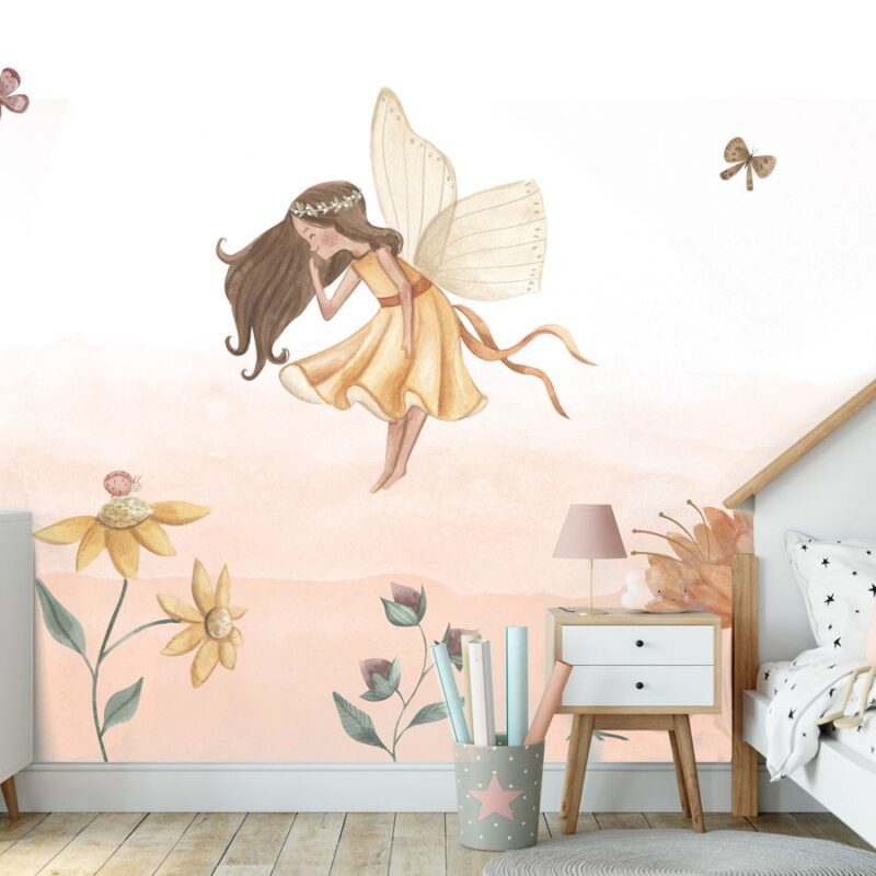 papier-peint-fee-chambre-fille