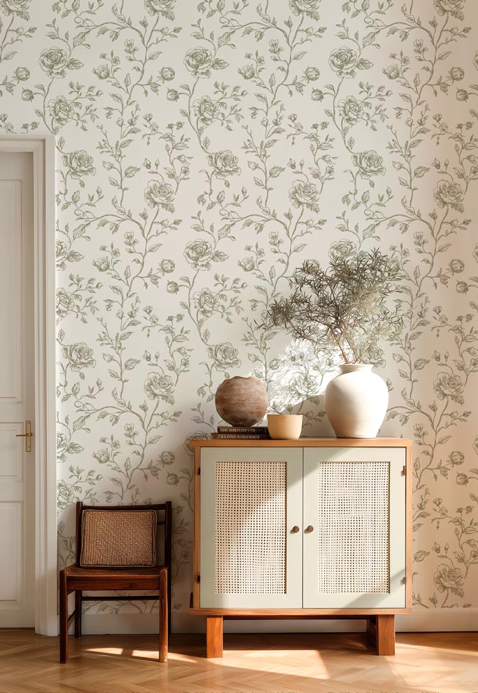 papier-peint-fleurs-vintage