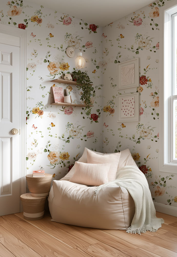 papier-peint-floral