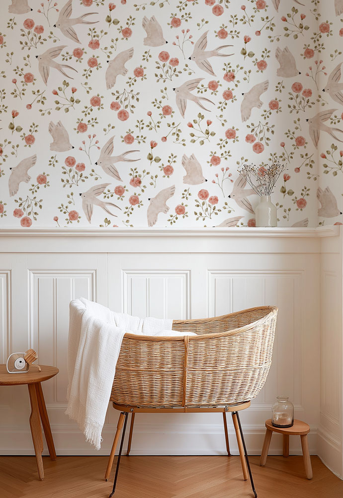 papier-peint-hirondelles-enfant
