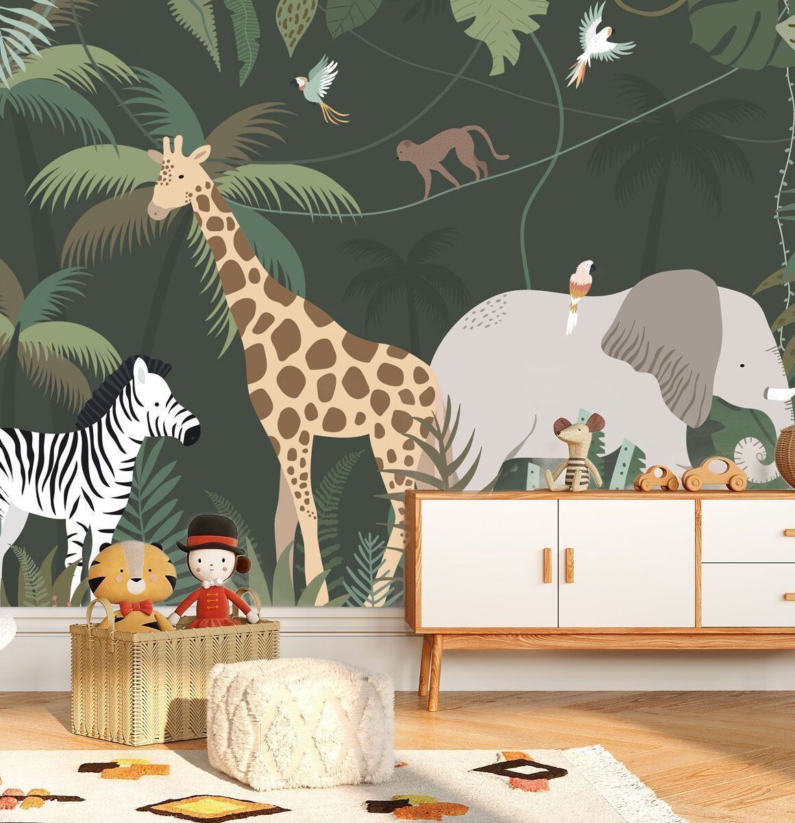 papier-peint-jungle-pour-enfant