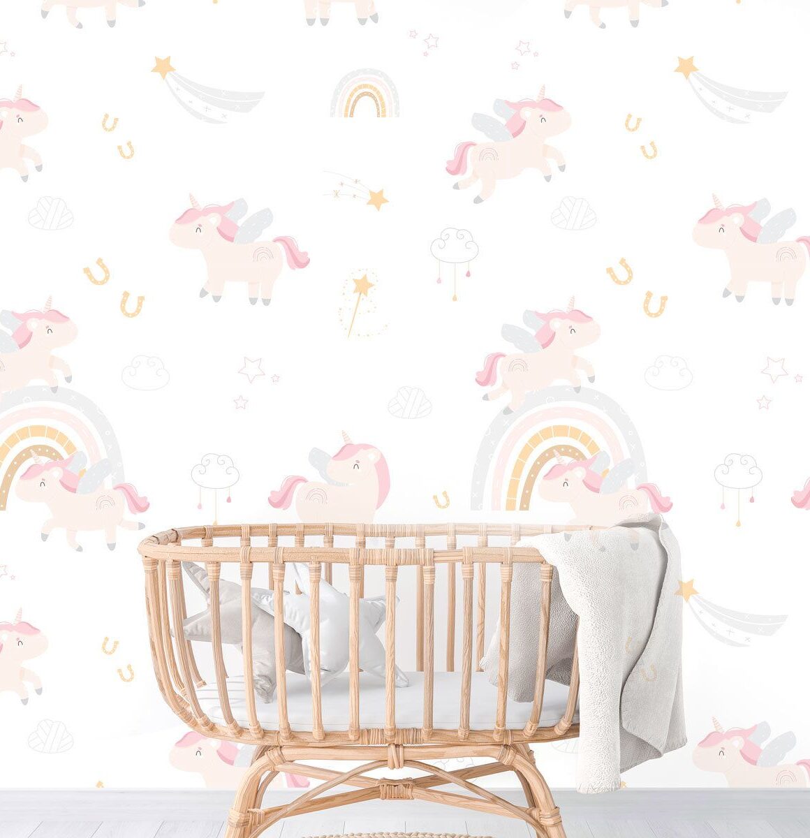 papier-peint-licorne-bébé