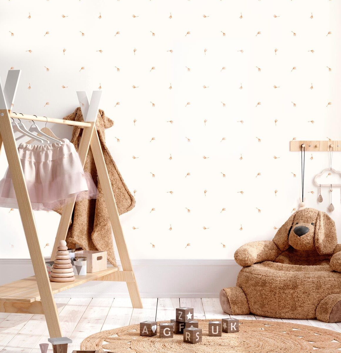 papier-peint-minimaliste-fleurs-enfant