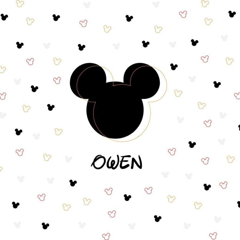 papier-peint-motif-mickey