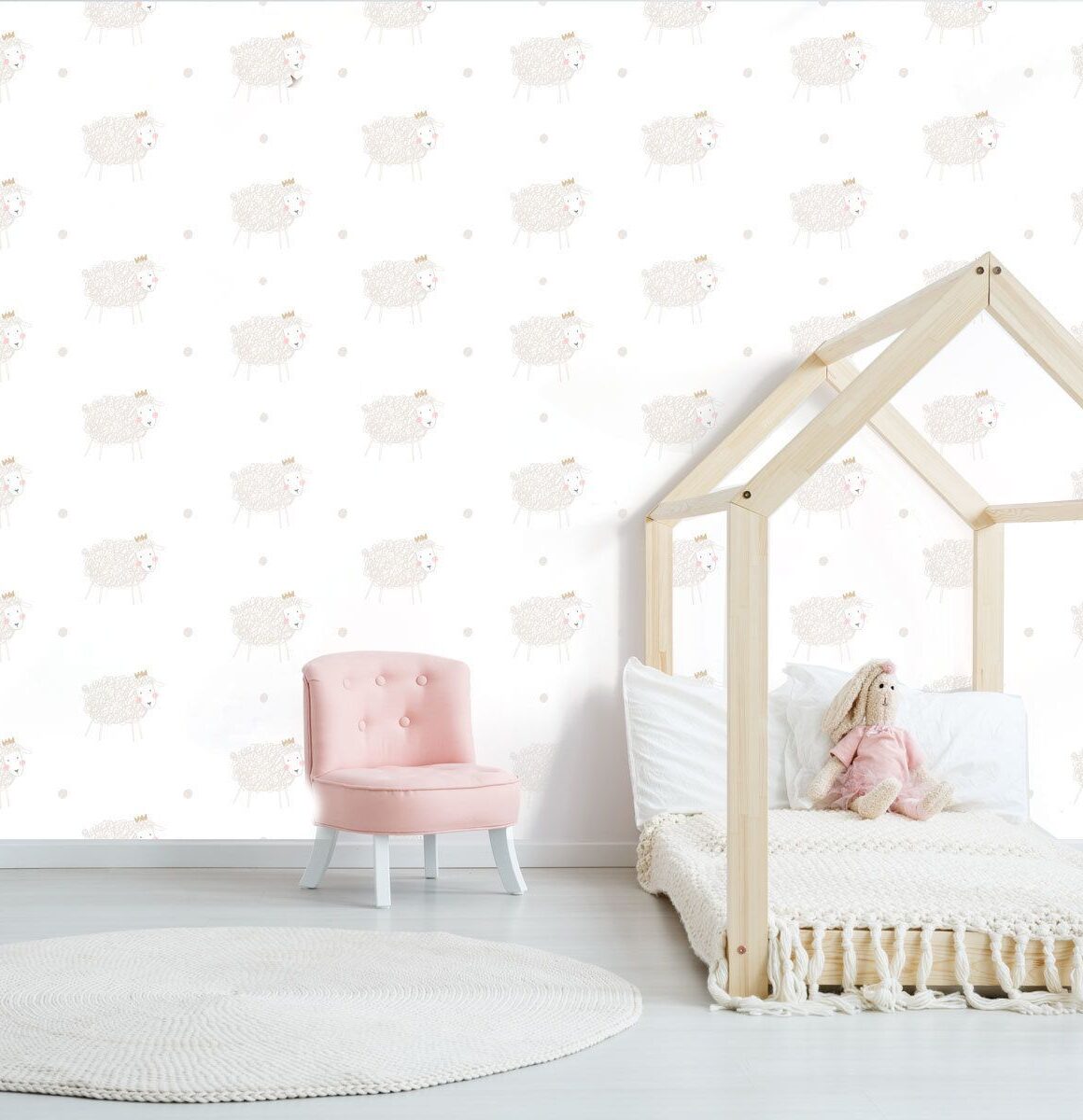 papier-peint-mouton-enfant