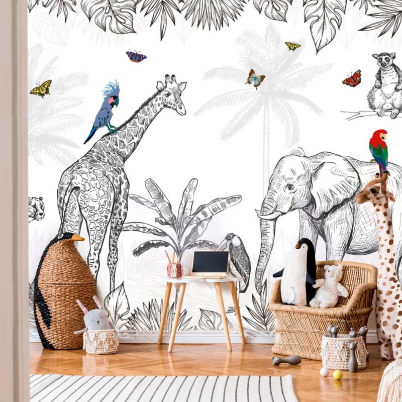 papier-peint-panoramique-jungle-enfant