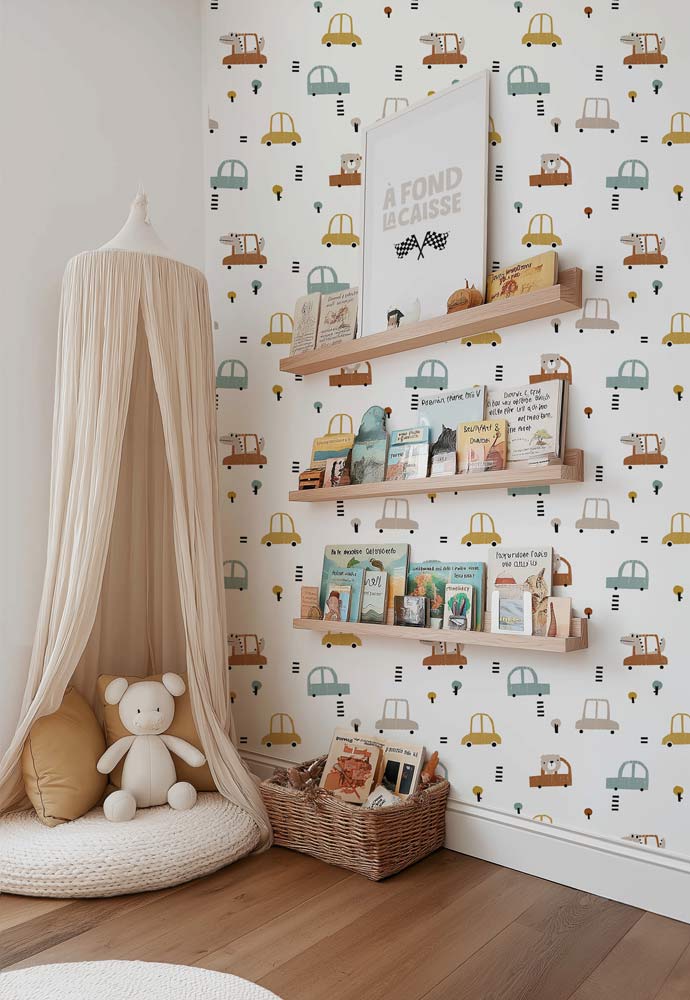 papier-peint-petites-voitures-enfant