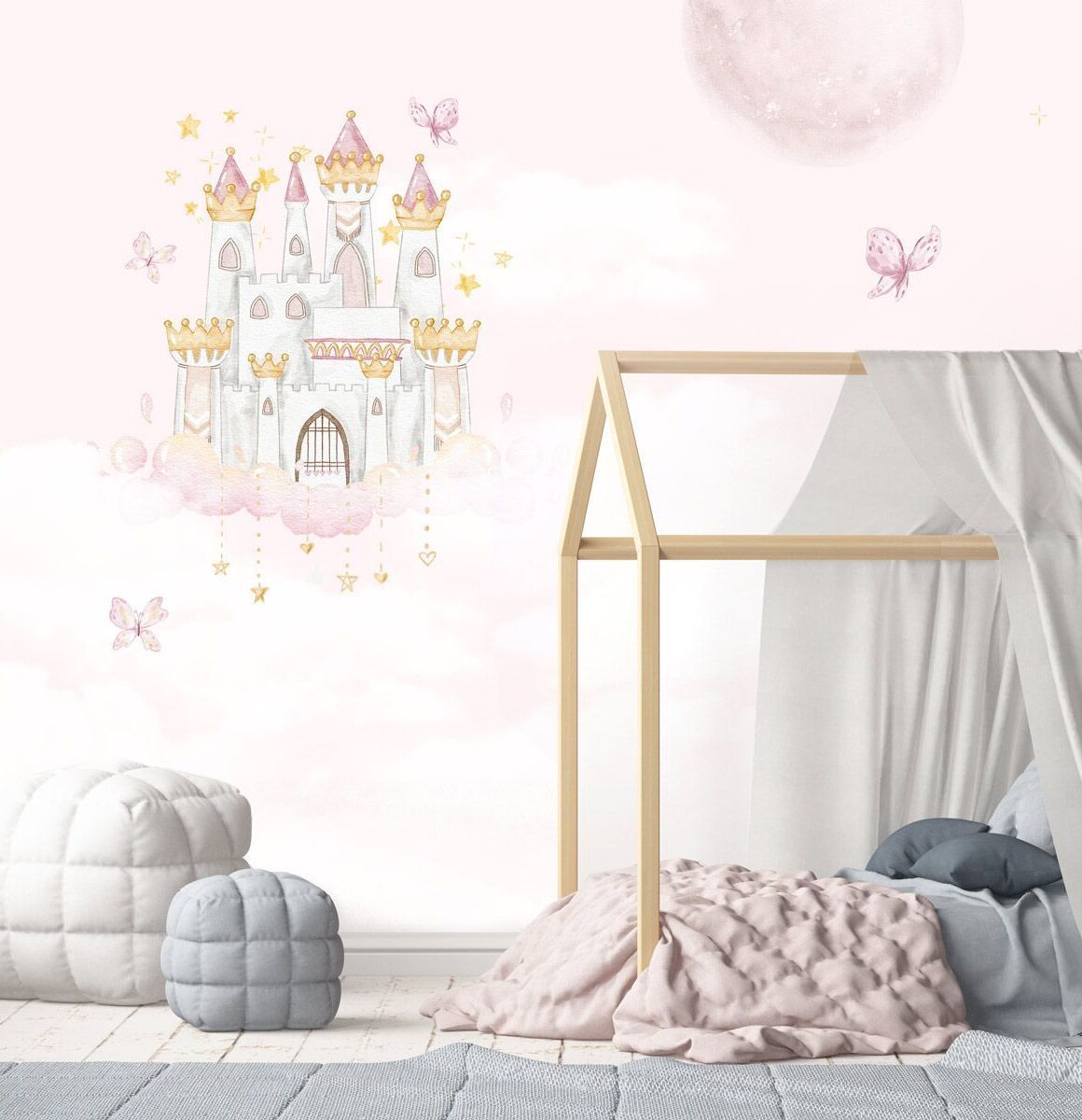 papier-peint-princesse-rose