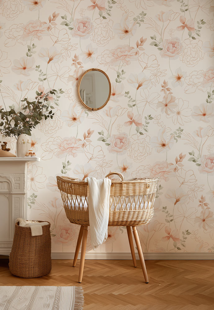 papier-peint-rose-enfant