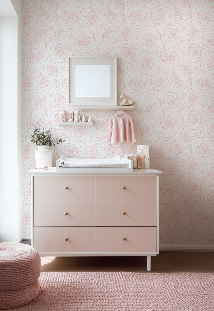 papier-peint-roses