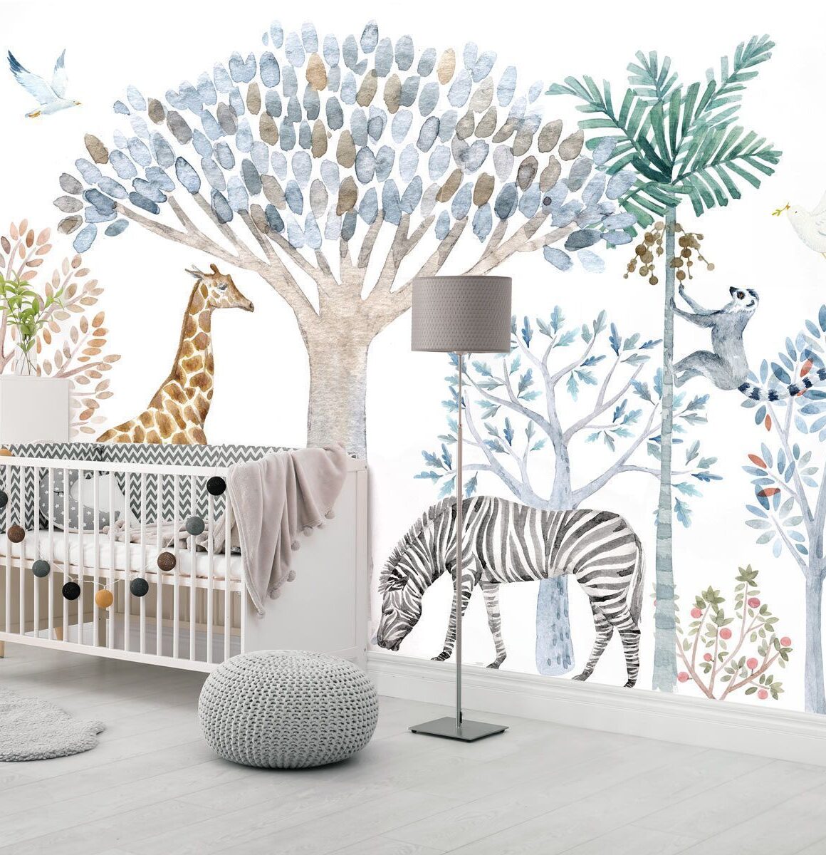 papier-peint-safari-bébé