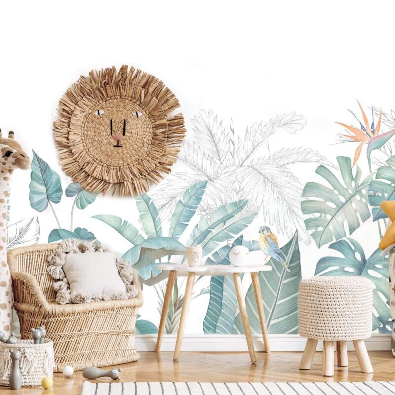 papier-peint-safari-enfant