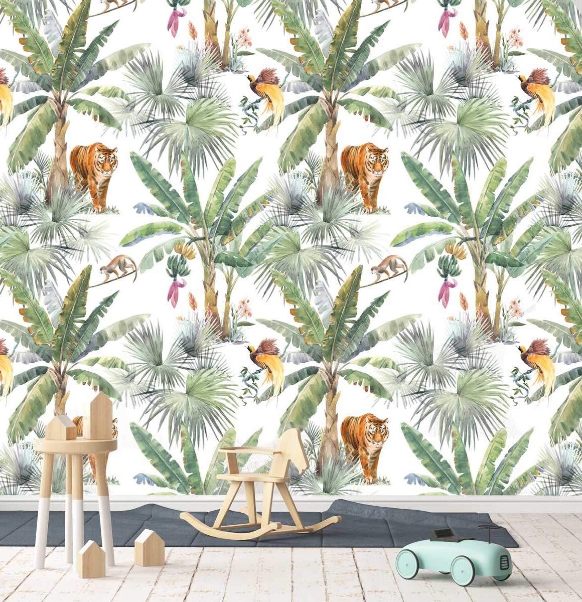papier-peint-savane-enfant