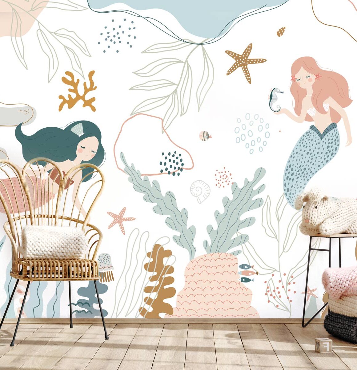 papier-peint-sirene-fille