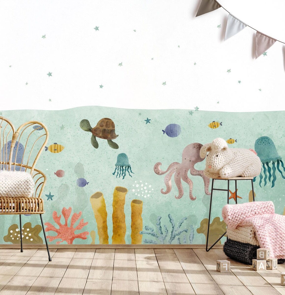 papier-peint-sous-la-mer-enfant