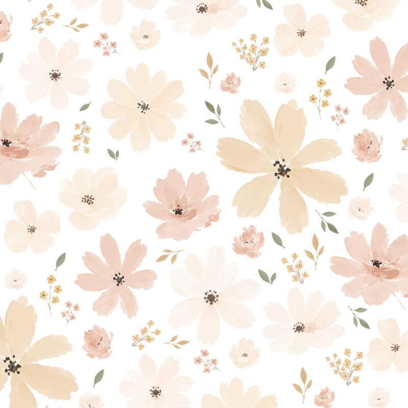 Lison large flower wallpaper - Image 7