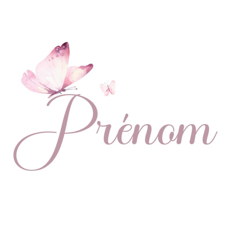 sticker-prenom-papillon