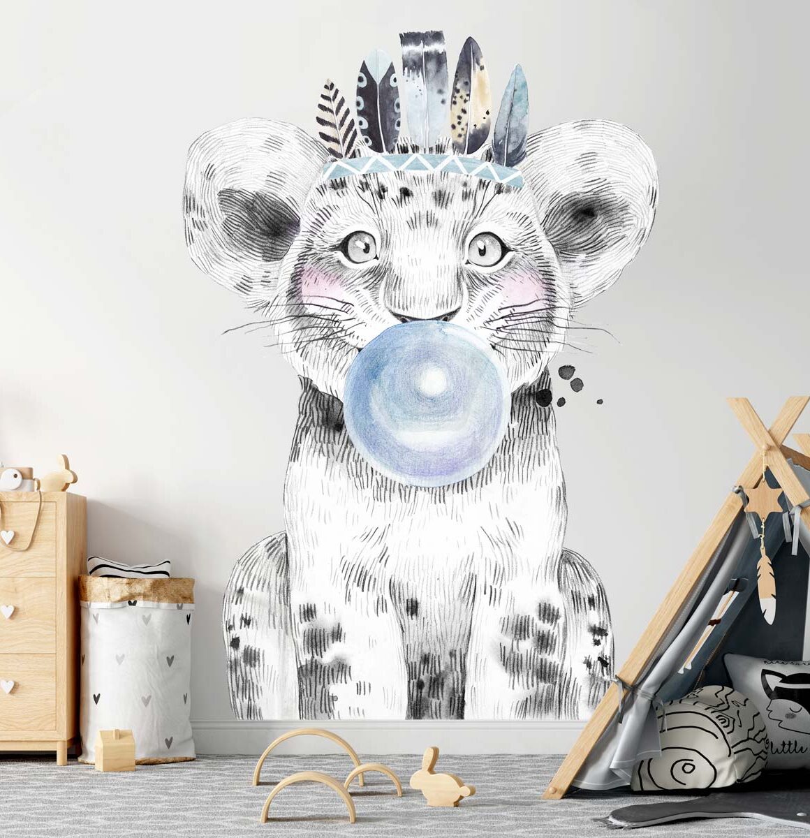 sticker-tigre-enfant